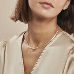 Collier Nuriaae Argent Jaune - Chaines Femme | Histoire d&rsquo;Or