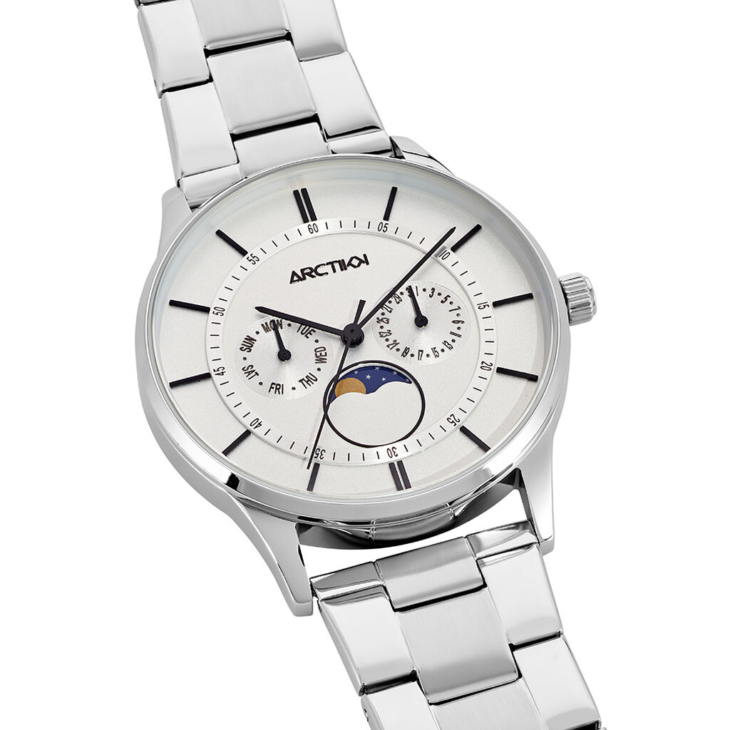 Montre Arctik Horizon Argent&eacute; - Montres Homme | Histoire d&rsquo;Or