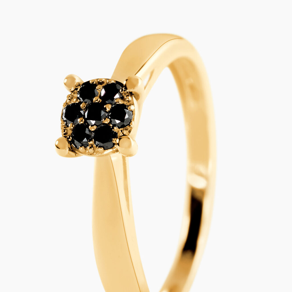 Bague Solitaire Collection Grace Or Jaune Diamant - Bagues solitaires Femme | Histoire d&rsquo;Or