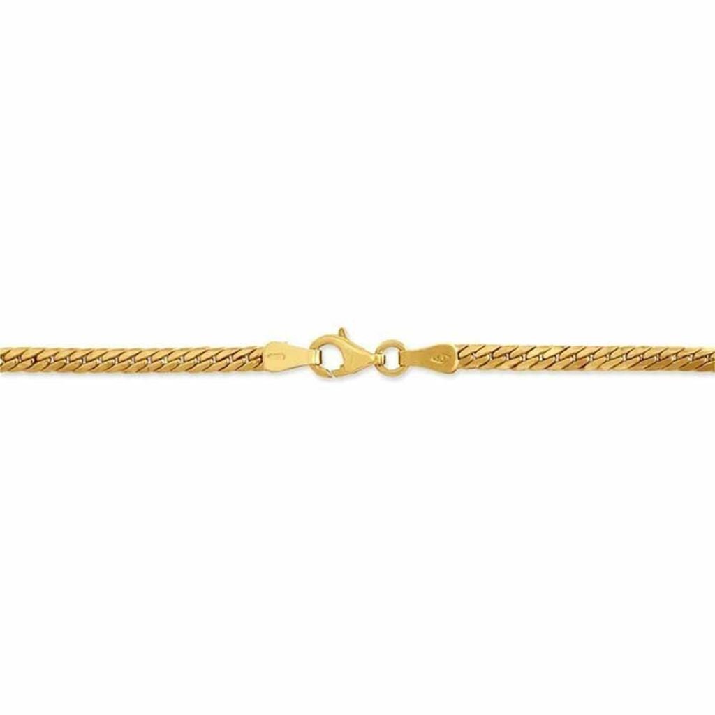 Bracelet Izel Maille Anglaise Or Jaune - Bracelets cha&icirc;ne Femme | Histoire d&rsquo;Or