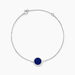 Bracelet Lunatique Argent Blanc Lapis Lazuli Nacre - Bracelets Femme | Histoire d’Or