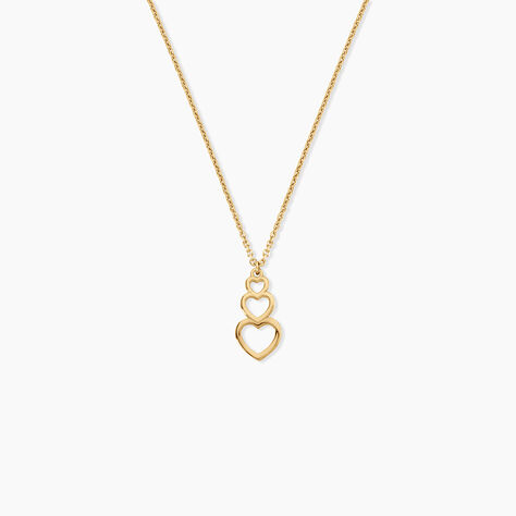 Collier Mayron Argent Dor&eacute; A L'Or 750/1000 - F&ecirc;te des m&egrave;res Femme | Histoire d&rsquo;Or