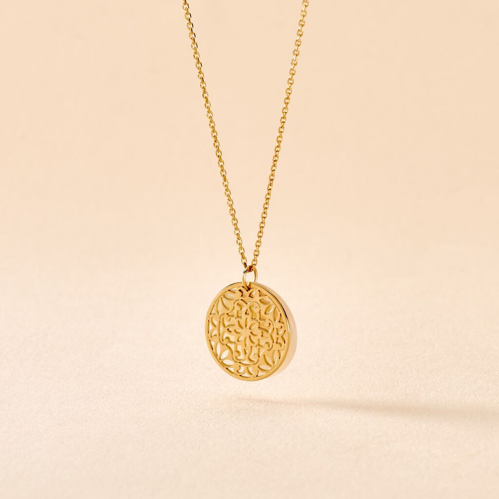 Collier Naïade Or Jaune Nacre - Colliers Femme | Histoire d’Or