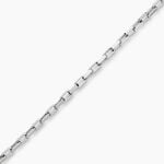 Bracelet Maille Donte Argent Blanc - Bracelets cha&icirc;ne Homme | Histoire d&rsquo;Or