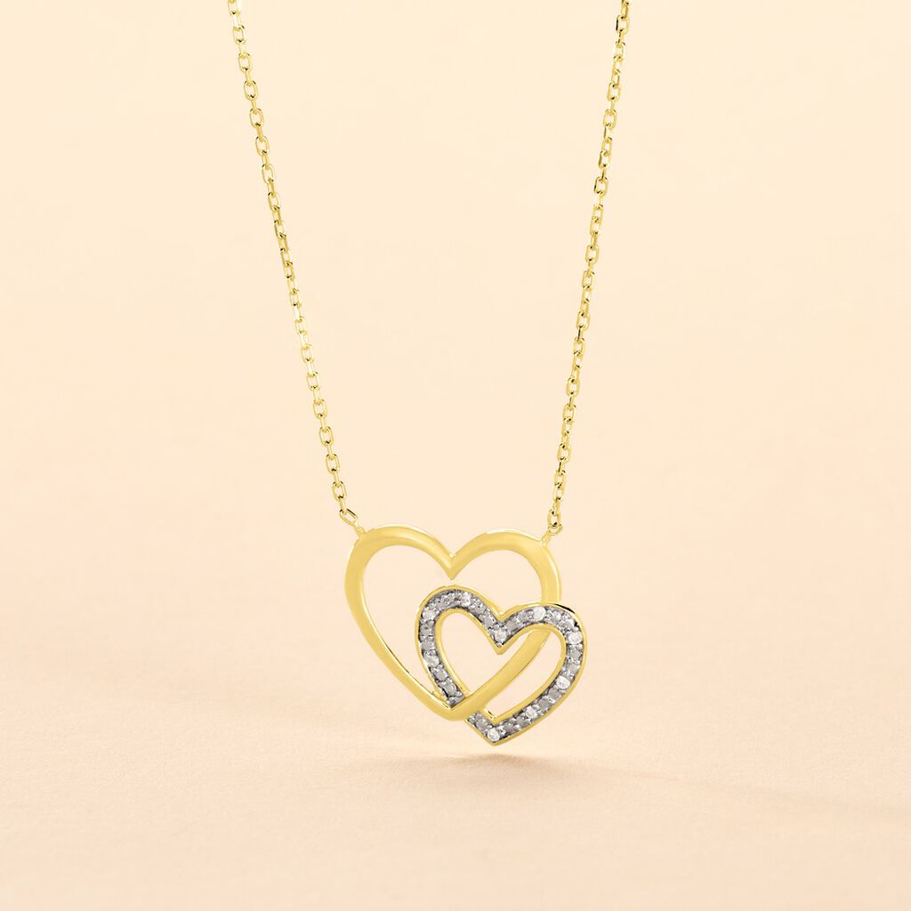 Collier Acke Or Jaune Diamant - Colliers Femme | Histoire d’Or
