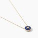 Collier Talisman Or Jaune Lapis Lazuli Diamant - Colliers Femme | Histoire d’Or
