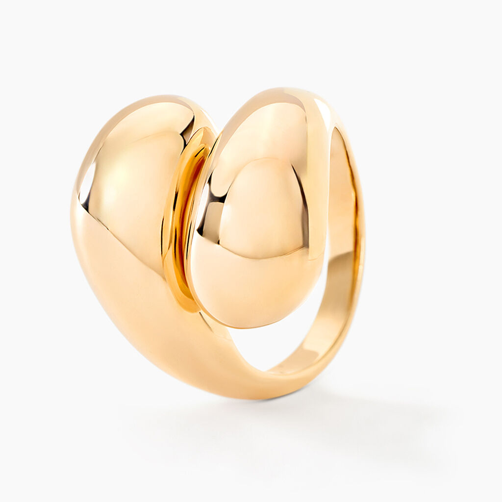 Bague Nelsie Plaqué Or Doré - Bagues Femme | Histoire d’Or