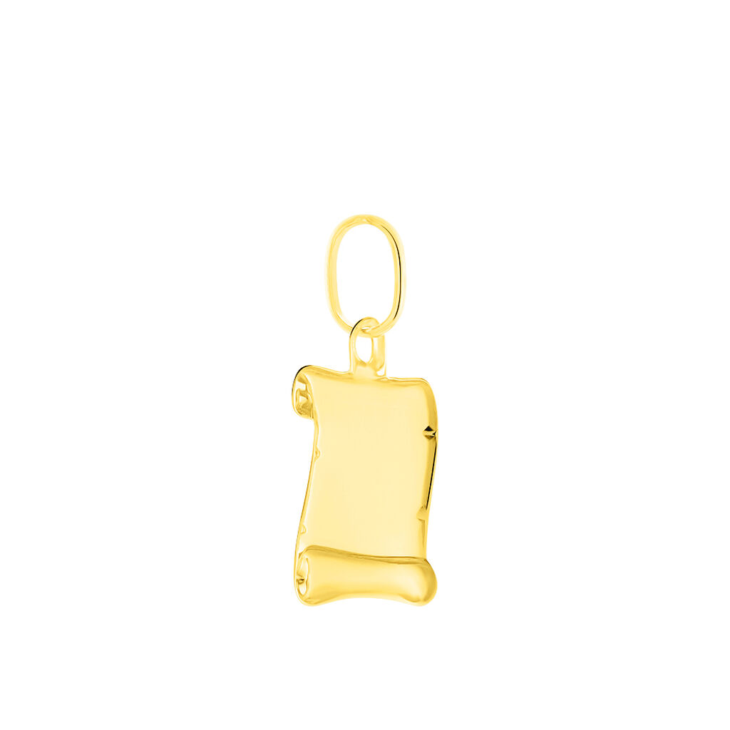 Pendentif Lamie Zodiaque Parchemin Or Jaune - Pendentifs Zodiaque Famille | Histoire d’Or