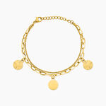 Bracelet Gili Acier Jaune - Bracelets Femme | Histoire d&rsquo;Or