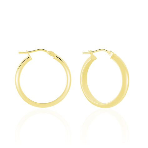 Créoles Vickie Or Jaune - Boucles d'oreilles créoles Femme | Histoire d’Or