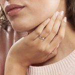 Bague Maellys Or Jaune Diamant - Bagues solitaires Femme | Histoire d&rsquo;Or