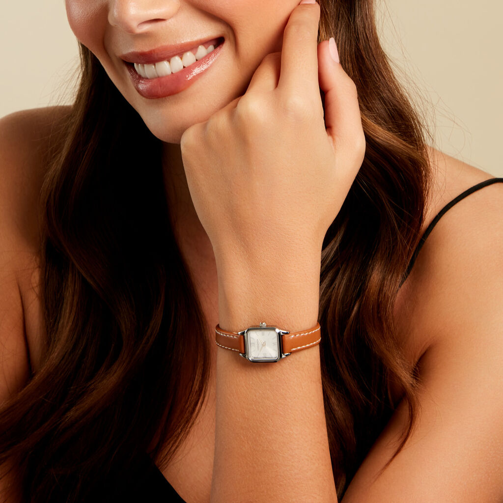 Montre Codhor Leonie Argent&eacute; - Montres Femme | Histoire d&rsquo;Or