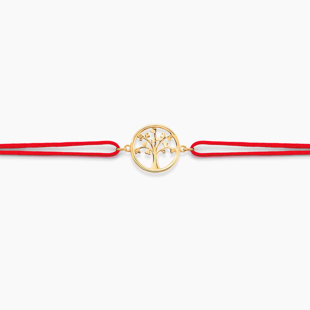 Bracelet Genevivo Or Jaune - Bracelets cordon Famille | Histoire d’Or