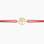 Bracelet Genevivo Or Jaune - Bracelets cordon Famille | Histoire d&rsquo;Or