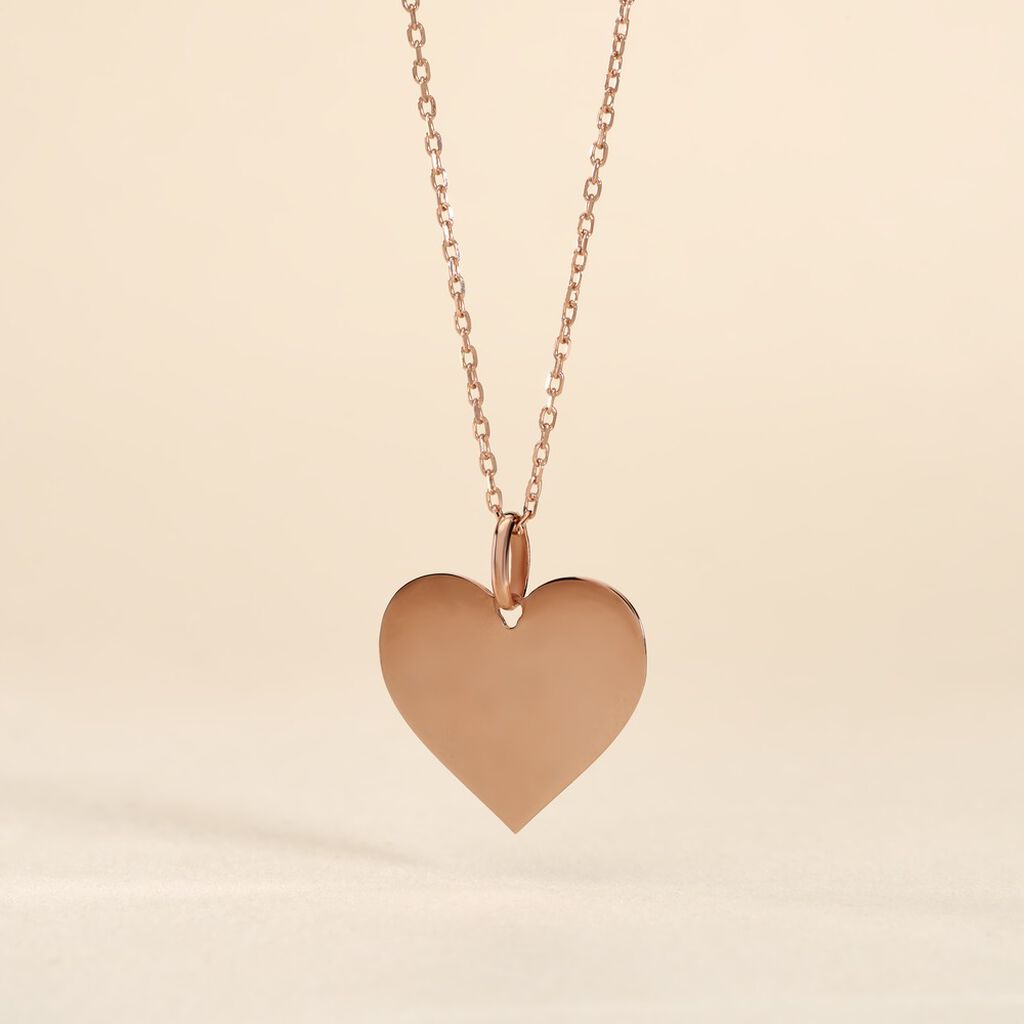 Pendentif Lisa Or Rose - Pendentifs Naissance Femme | Histoire d&rsquo;Or
