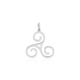 Pendentif Helge Argent Blanc - Pendentifs Famille | Histoire d’Or