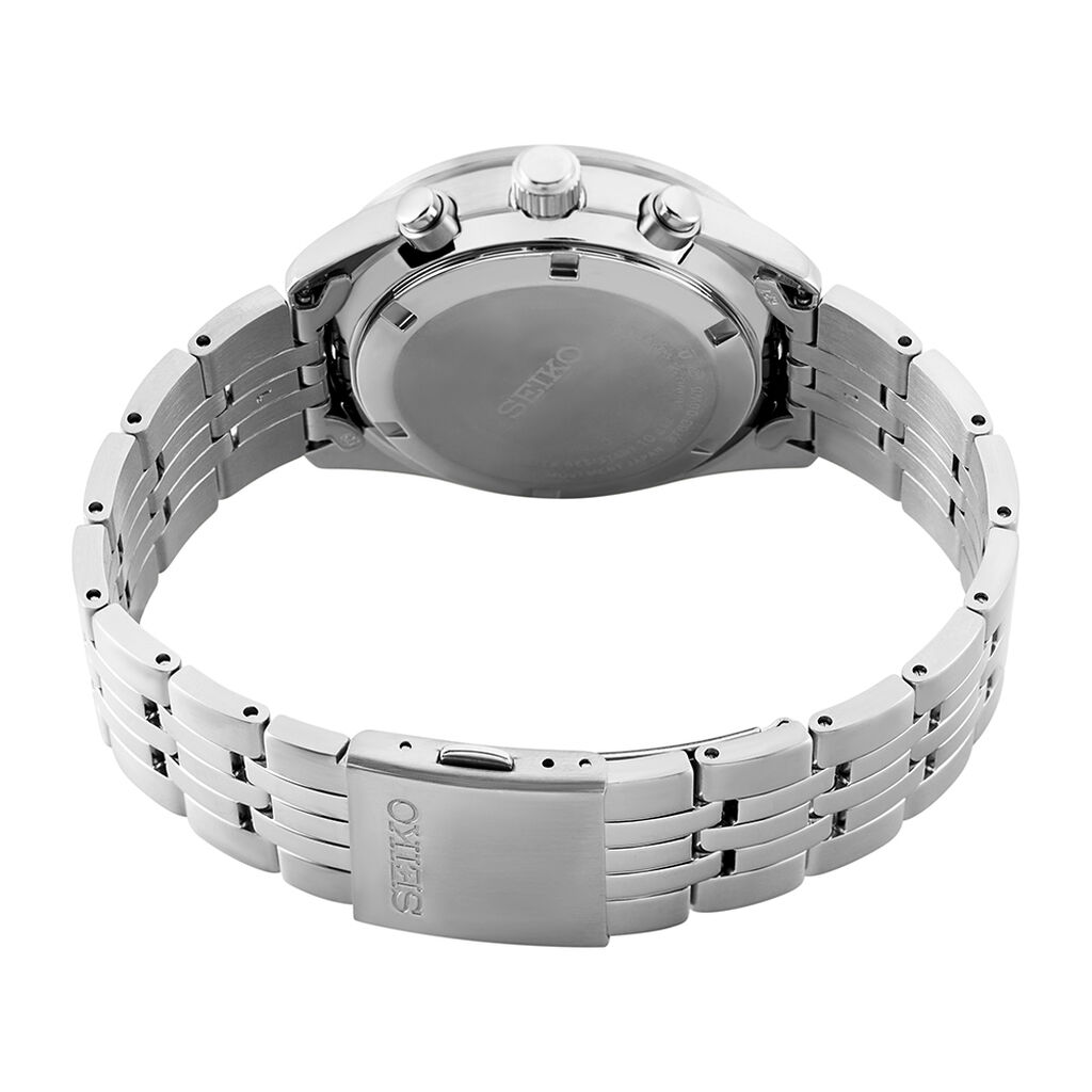 Montre Seiko Sport Bicolore Blanc / Noir - Montres Homme | Histoire d’Or