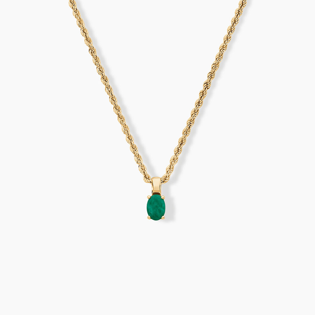 Collier Heritage Or Jaune Emeraude - Colliers Femme | Histoire d&rsquo;Or