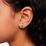 Boucles D'oreilles Puces Feerie Or Jaune - Clous d'oreilles Enfant | Histoire d&rsquo;Or