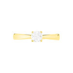 Bague Solitaire Victoria Or Jaune Diamant - Bagues solitaires Femme | Histoire d&rsquo;Or