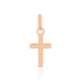 Pendentif Alyssa Croix Or Rose - Pendentifs Baptême Famille | Histoire d’Or