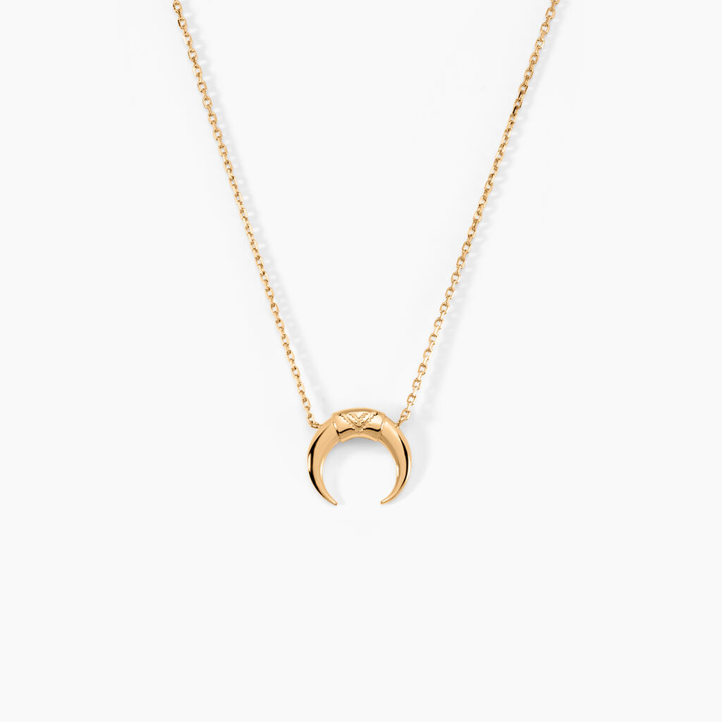 Collier Ginia Plaqu&eacute; Or Jaune - Colliers fantaisie Femme | Histoire d&rsquo;Or