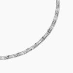 Collier Leonte Argent Blanc - Chaines Femme | Histoire d&rsquo;Or