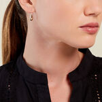 Boucles D'oreilles Pendantes Quiterie Plaqu&eacute; Or Dor&eacute; - Boucles d'oreilles fantaisie Femme | Histoire d&rsquo;Or