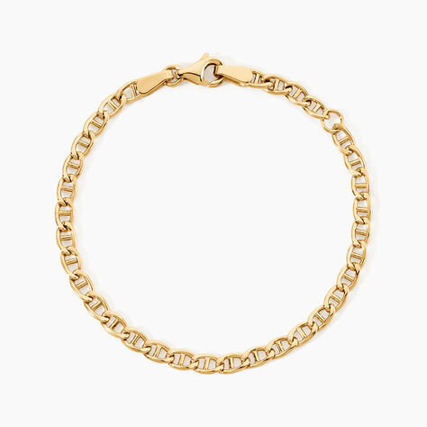Bracelet Eunice Or Jaune Maille Marine - Bracelets Communion Enfant | Histoire d&rsquo;Or