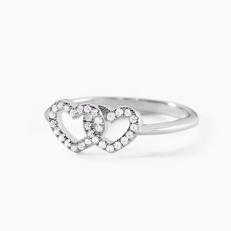 Bague Anne-ael Argent Blanc Oxyde De Zirconium - Bagues avec pierre Femme | Histoire d&rsquo;Or