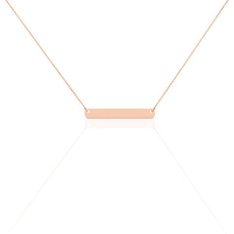 Collier Beavis Or Rose - Cadeaux de naissance Femme | Histoire d’Or