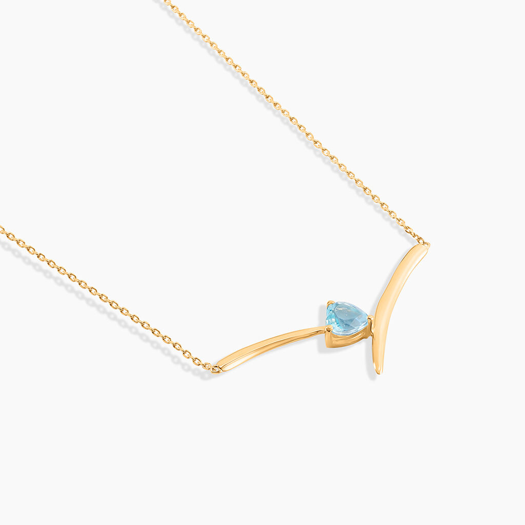 Collier Renaldine Or Jaune Topaze - Colliers Femme | Histoire d’Or
