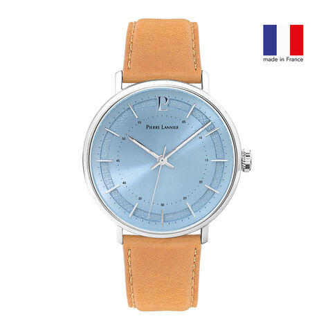 Montre Pierre Lannier Gaius Bleu Sky - Montres Homme | Histoire d’Or