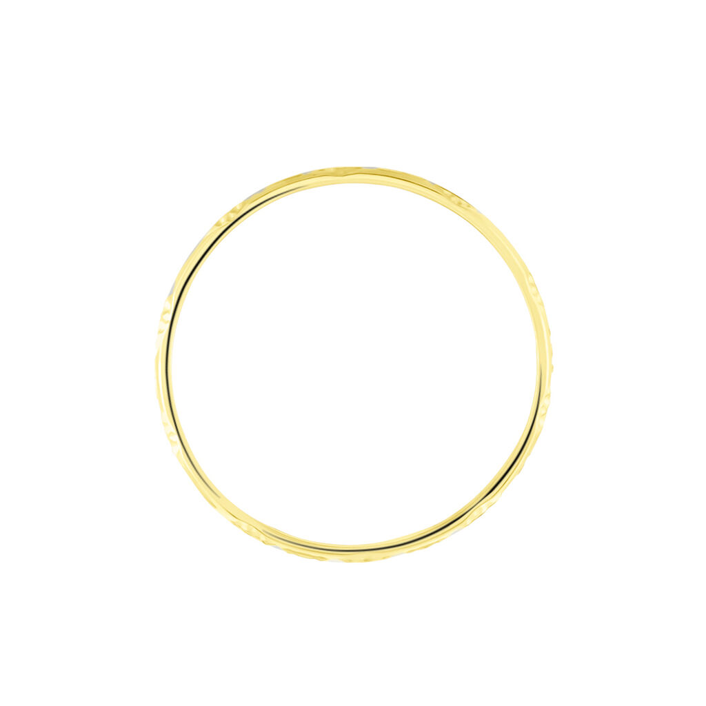Alliance Clotilde Ruban Plat Or Bicolore - Alliances Unisex | Histoire d&rsquo;Or