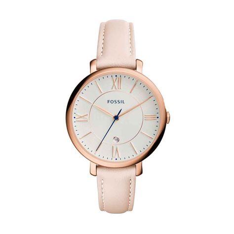 Montre Fossil Jacqueline Blanc - Montres Femme | Histoire d&rsquo;Or