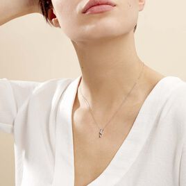 Collier Marina Or Blanc Diamant - Colliers Femme | Histoire d’Or