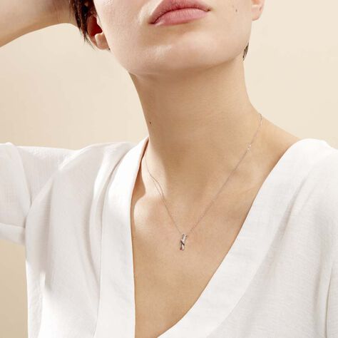 Collier Marina Or Blanc Diamant - Colliers Femme | Histoire d’Or