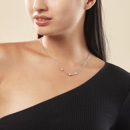 Collier Argent Bicolore Wilmart - Colliers fantaisie Femme | Histoire d’Or