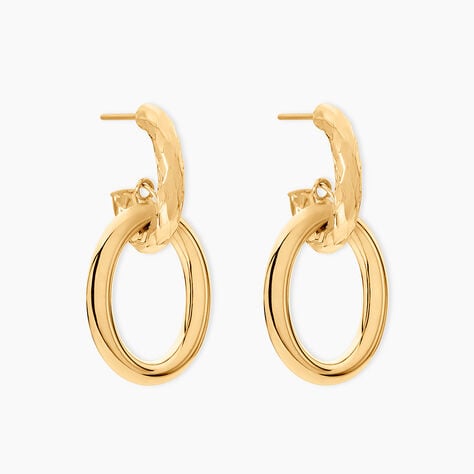 Boucles D'Oreilles Pendantes Caileigh Or Jaune - Boucles d'oreilles pendantes Femme | Histoire d’Or