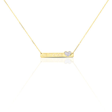 Collier Kimia Or Jaune - Colliers Femme | Histoire d’Or