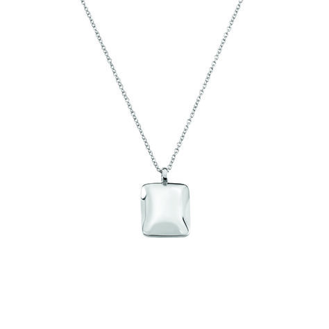 Collier Two Argent Blanc - Colliers fantaisie Femme | Histoire d&rsquo;Or