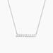 Collier Argent Blanc Joceius Oxydes De Zirconium - Colliers fantaisie Femme | Histoire d&rsquo;Or