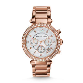 Montre Michael Kors Parker Doré Rose - Montres Femme | Histoire d’Or