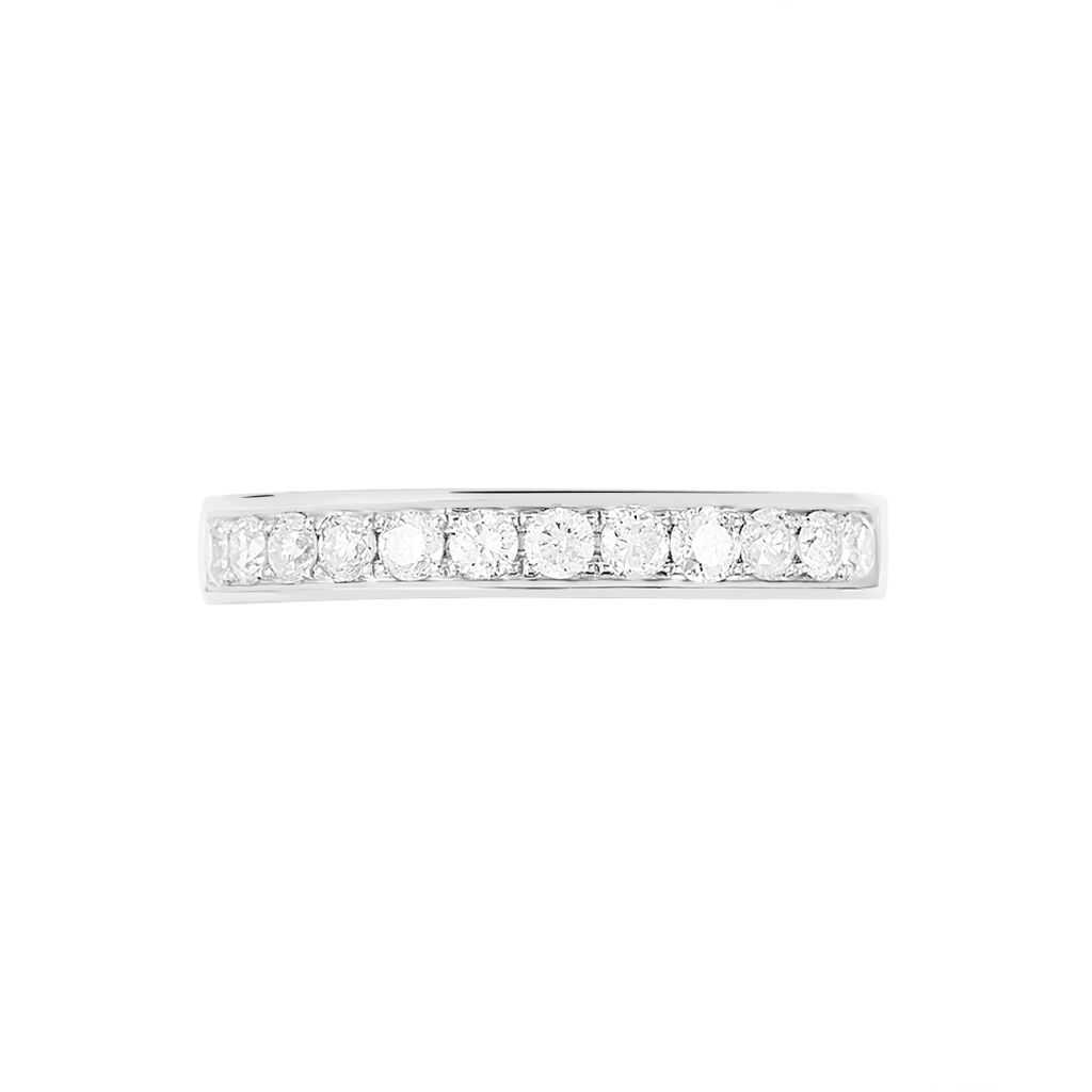 Alliance Dionysa Or Blanc Diamant - Alliances Femme | Histoire d’Or