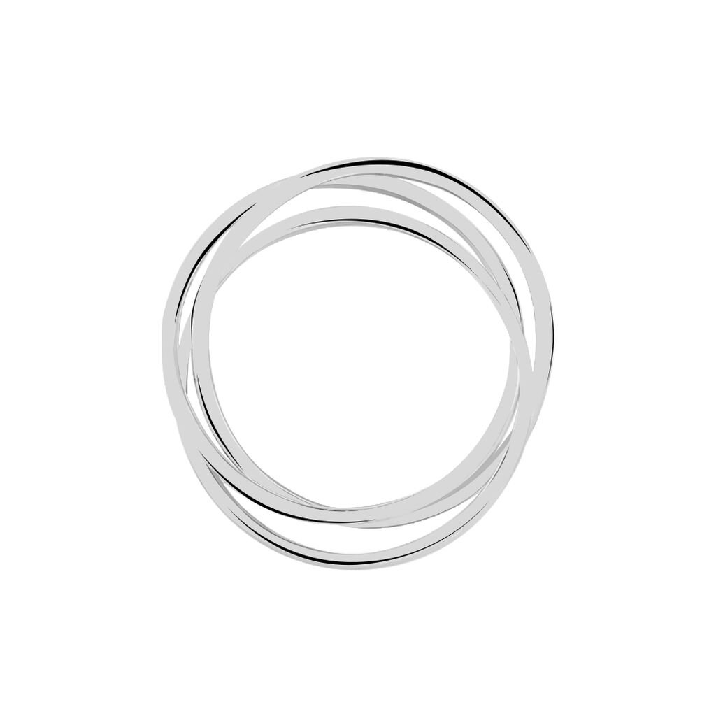 Bague Arnaude Argent Blanc Oxyde De Zirconium - Bagues avec pierre Femme | Histoire d’Or