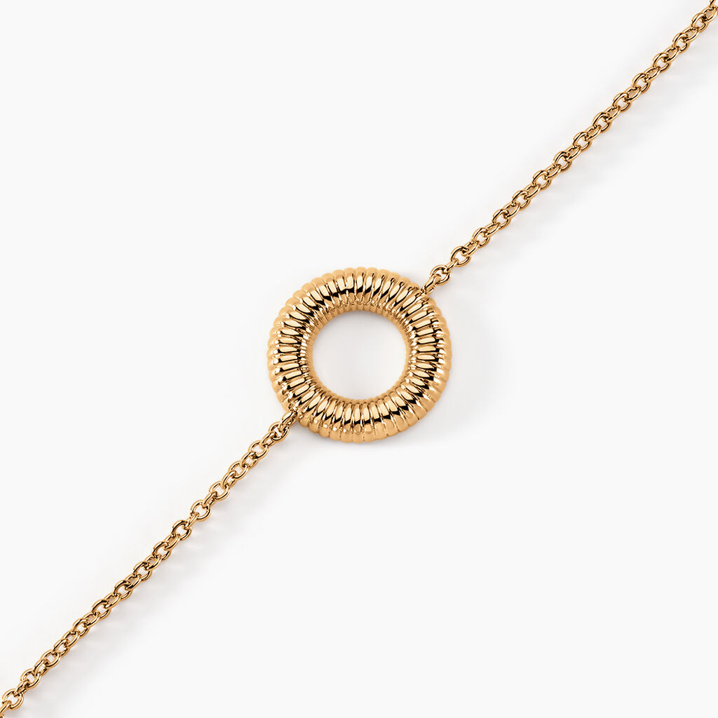 Bracelet Dune Plaqu&eacute; Or Dor&eacute; - Bracelets Femme | Histoire d&rsquo;Or
