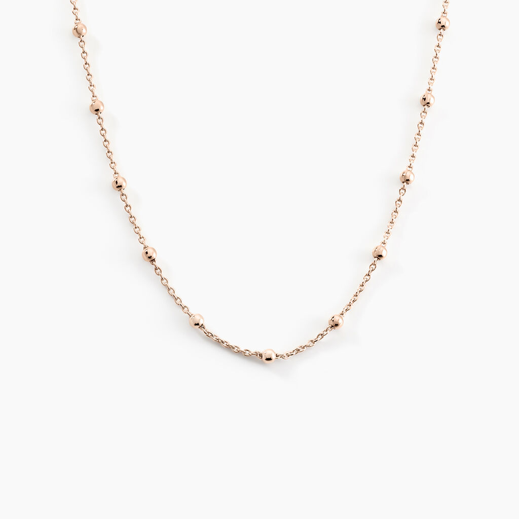 Collier Elea Argent Rose - F&ecirc;te des m&egrave;res Femme | Histoire d&rsquo;Or