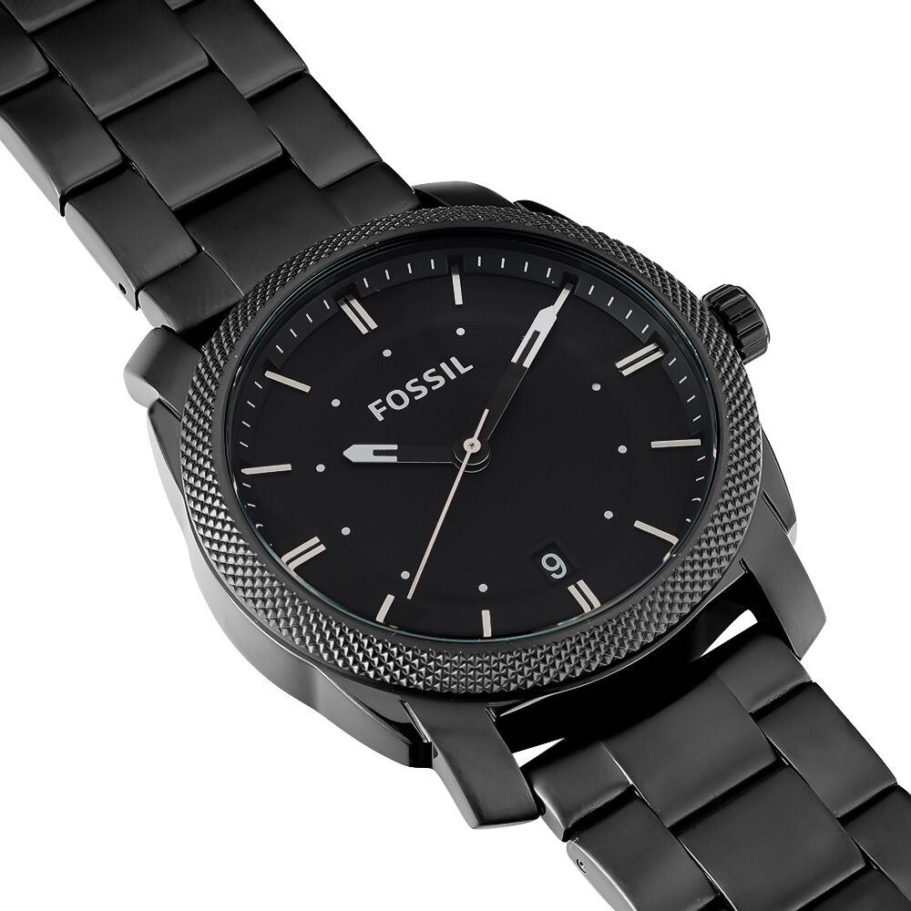 Montres Fossil FS4775 Acier Clip Noir Ronde - HIMHNQN3140 • Histoire d'Or