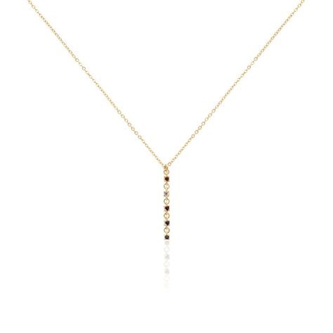 Collier Céphée Plaqué Or Doré Oxyde De Zirconium - Colliers Femme | Histoire d’Or