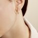 Créoles Karolina Rondes Plaqué Or Jaune Oxyde De Zirconium - Boucles d'oreilles créoles Femme | Histoire d’Or